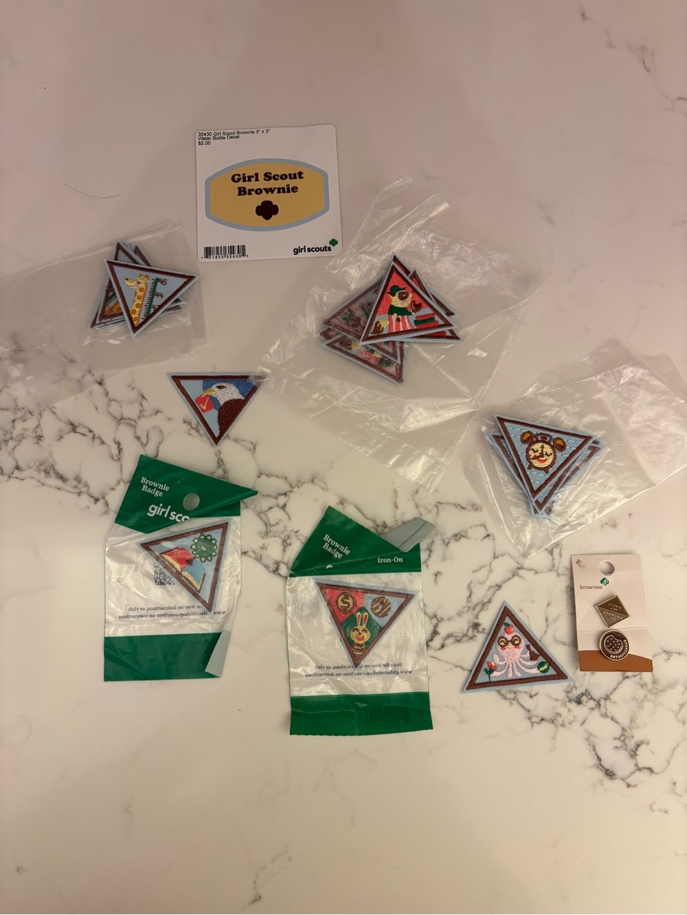 Girl Scout Brownie Patches